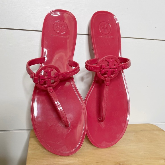 Tory Burch Shoes Tory Burch Mini Miller Jelly Thong Sandal Pink